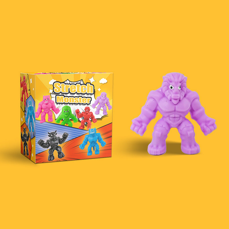 Stretch Monster Sensory Fidget Toy 5 × 5 × 2cm 4