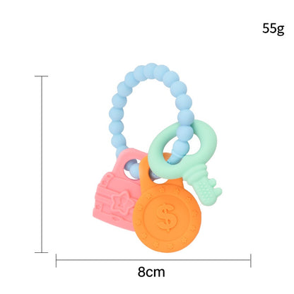 Silicone Teething Bracelet Baby Teether Toy for Infants 6