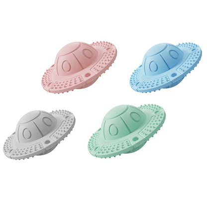 UFO Silicone Teething Toy with Bell for Baby 3+ Months