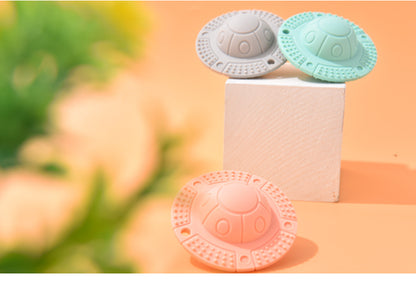 UFO Silicone Teething Toy with Bell for Baby 3+ Months 8