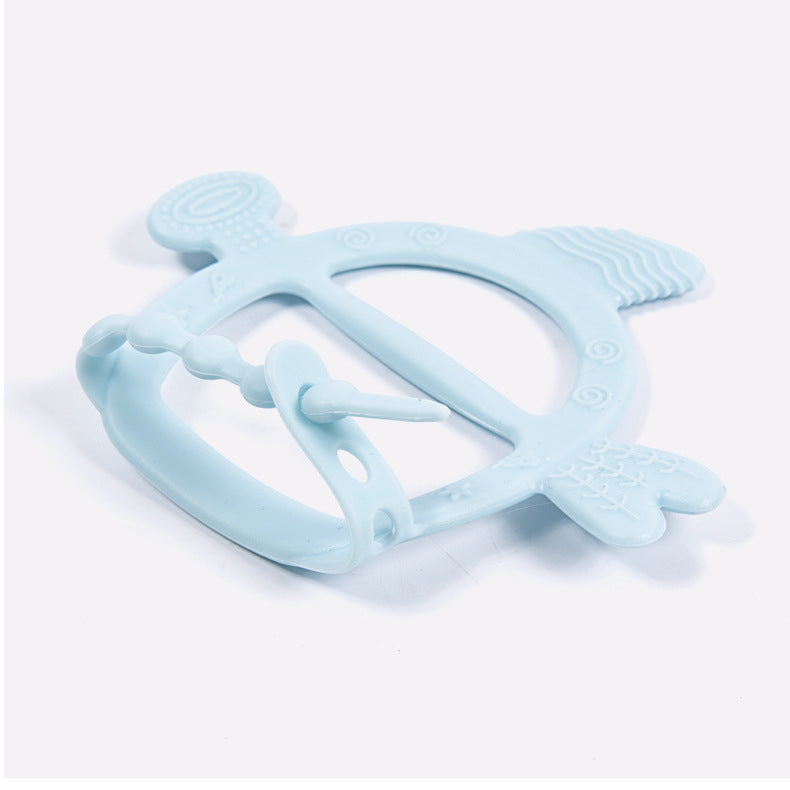 Silicone Whale Teething Toy Bracelet for Baby More Than 3 Months 4