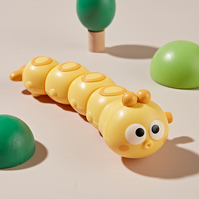 Wind Up Caterpillar Toy Walking Kids Novelty Toy 6
