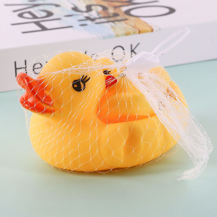Yellow Floaty Rubber Duck Bath Toy for Babies and Toddlers 2