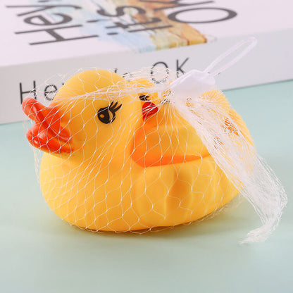 Yellow Floaty Rubber Duck Bath Toy for Babies and Toddlers 2