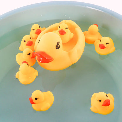 Yellow Floaty Rubber Duck Bath Toy for Babies and Toddlers 3