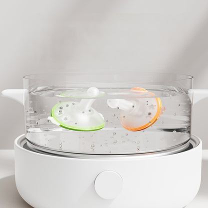 Silicone Teething Toy Ultra Soft Light Pacifier Teether 2