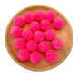 50pcs 20mm Sugar Round Acrylic Beads DIY Bracelet Making 12