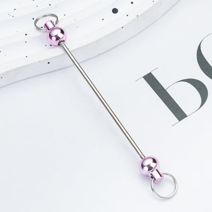 Beadable Keychain Pole Metal Electroplated DIY Craft Supplies Accessories 39