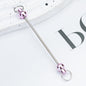 Beadable Keychain Pole Metal Electroplated DIY Craft Supplies Accessories 39