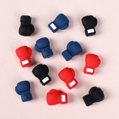 20Pcs Silicone 3D Focal Beads Boxing Gloves Front Facing 2