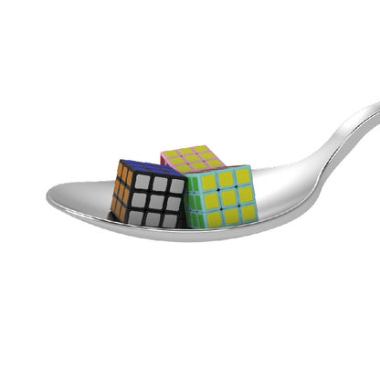 Plastic Mini Fidget Cube 1cm Third-Order Rubik's Cube 6
