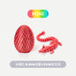 3D Printed Chinese Loong Dragon Egg Decoration Gift 22cm