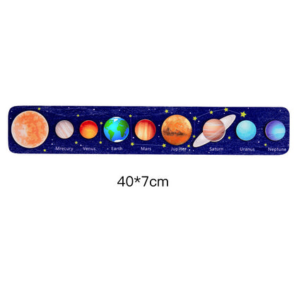 Solar System Wooden 3D Puzzle Educational Toy for Kids 7