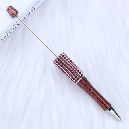 Rhinestones Colored Beadable Ballpoint Pens DIY Craft Supplies 28