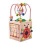 Ladybug Treasure Chest Wooden Bead Maze Educational Toy