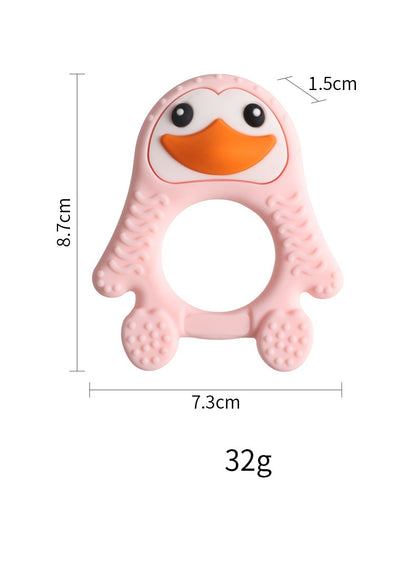 Silicone Penguin Baby Teether Toy for Infant 6