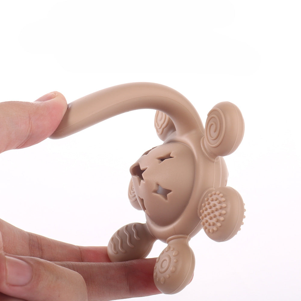 Silicone Teething Toy Palm Rattle Baby Teether 10 Pack 2