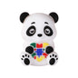 Silicone 3D Focal Beads Autism Pet Love Heart with Puzzle Design 16