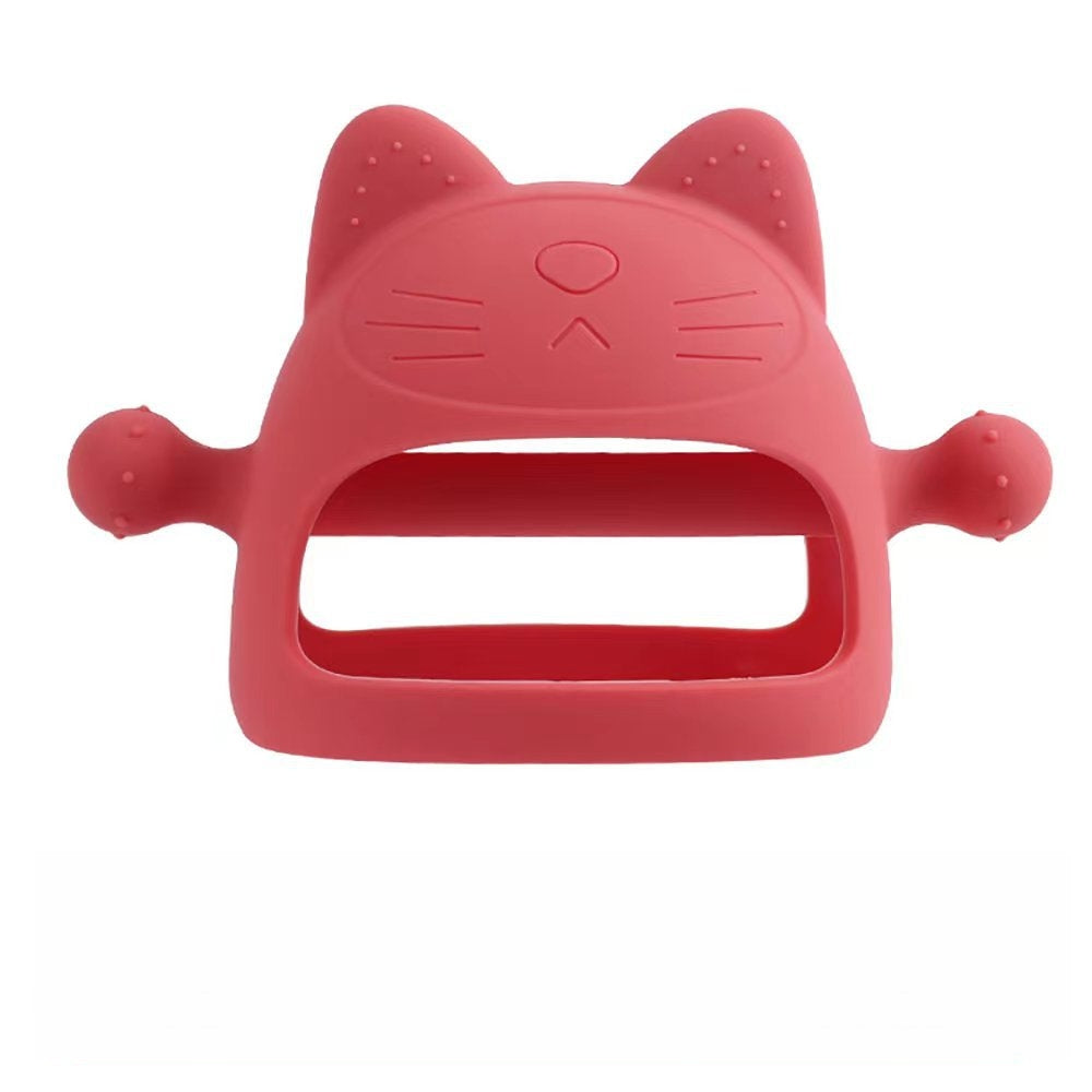 Silicone Baby Teether Toy Little Kitty Puppy Unicorn Bee Shapes 14