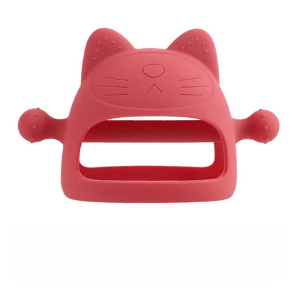 Silicone Baby Teether Toy Little Kitty Puppy Unicorn Bee Shapes 14