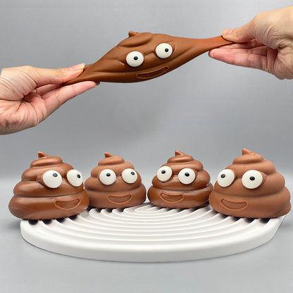 TPR Squishy Toy Poo Shape Sensory Stress Ball for Kids and Adults 2