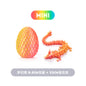 3D Printed Chinese Loong Dragon Egg Decoration Gift 22cm