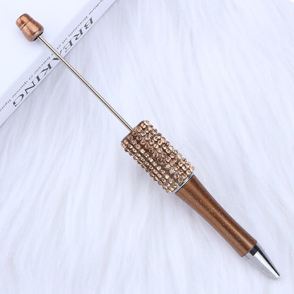 Rhinestones Colored Beadable Ballpoint Pens DIY Craft Supplies 32