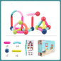 Plastic Magnetic Tiles Building Blocks Educational Toy 4
