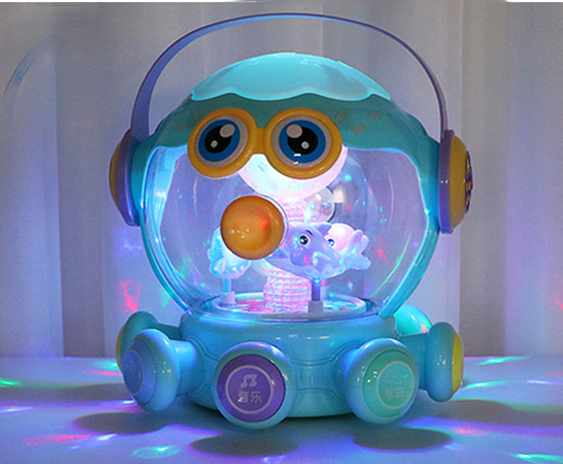 Plastic Octopus Toy Drum Early Education Musical Instrument for Kids 2