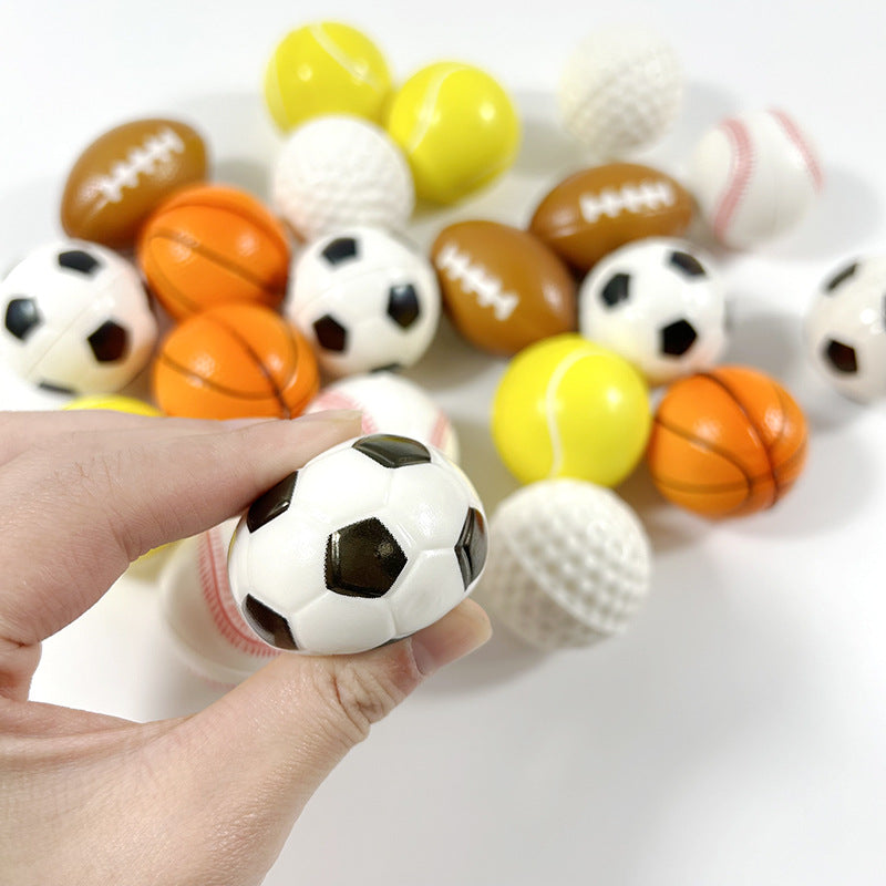 PU Foam Sports Ball Sensory Stress Ball 4cm 3