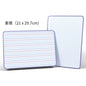 Double Sided Magnetic Metal Dry Erase Board Educational Toy 29cm 11
