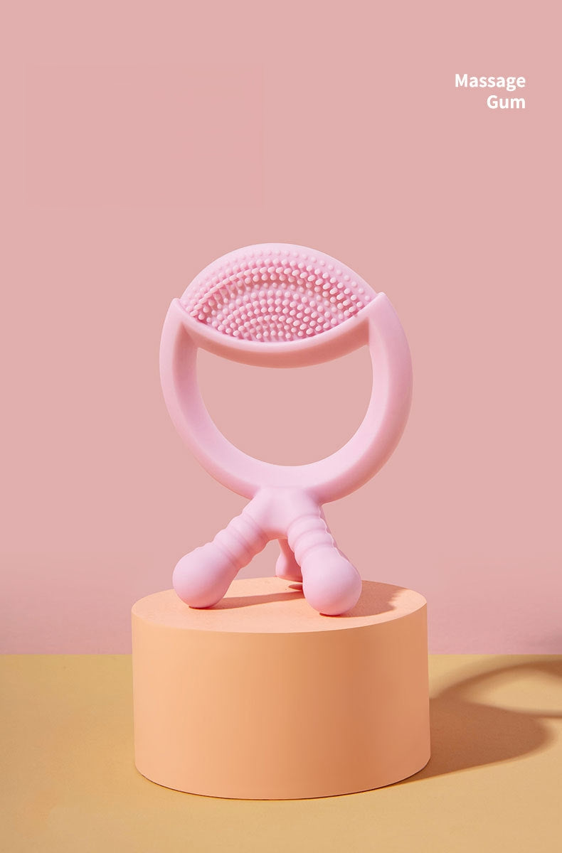 Silicone Baby Teether Toy Set Sensory Relief for Infant 7