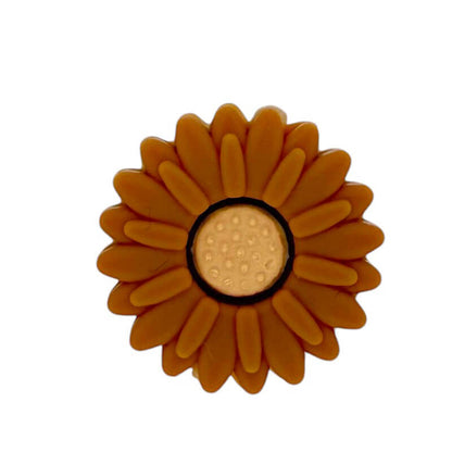 20Pcs Silicone Focal Beads Daisy Sunflower Front Facing Design 26