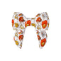 10Pcs Silicone 3D Focal Beads Colorful Bow Printed Shape 24