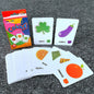 Educational Paper Flash Cards Early Development Toy 7.8x11.7cm 8