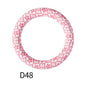 65mm Printed Silicone Beads Rings 6