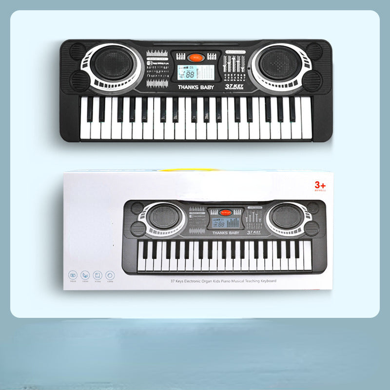 Plastic Kids 37 Key Electronic Keyboard Musical Instrument Toy 6