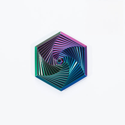 Hexagonal 3D Printed Fidget Toy Articulated Flexible 14