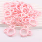 2Pcs 34x37mm Deep UV Color Plated Mickey Ring Head Acrylic Beads 16