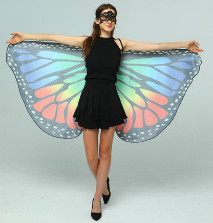 Butterfly Wings Costume Polyester 150cm 2pcs for Adults 4