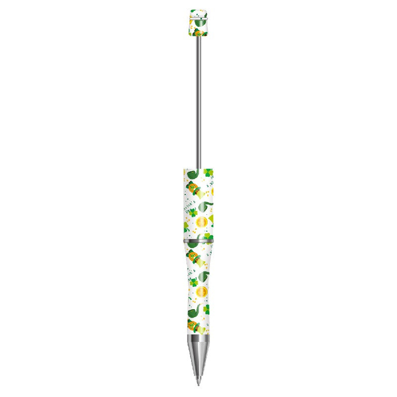 Clover Print Beadable Ballpoint Pens 14.4 cm DIY Craft Supplies 11