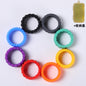 Tactile Sensory Stone Ring Shape Silicone Fidget Worry Stone Toy