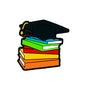 20pcs Silicone Focal Beads Academic Tam On Book Stack