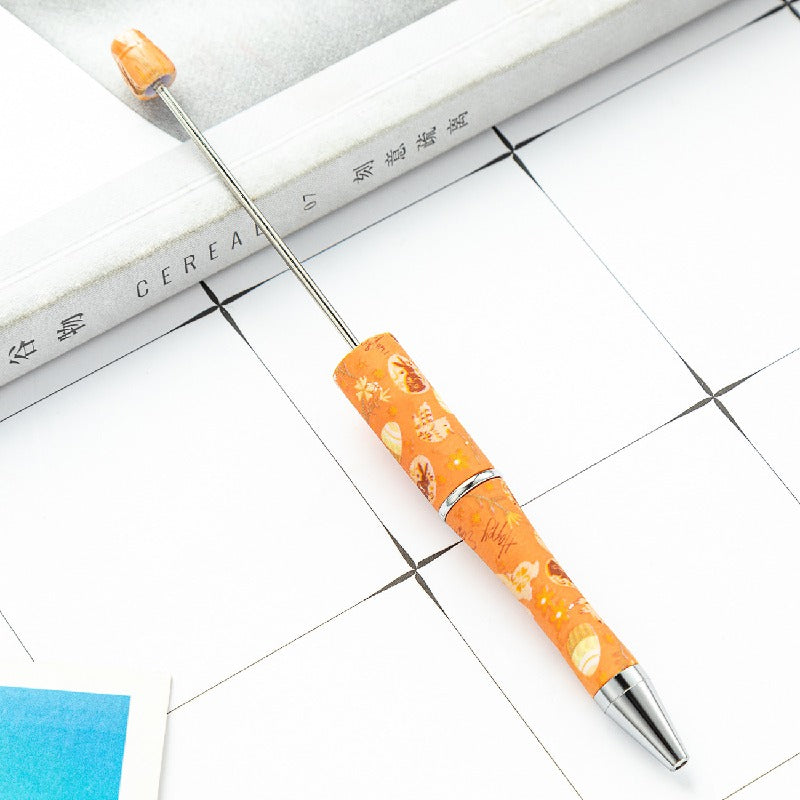 Easter Bunny Print Beadable Ballpoint Pens DIY Craft Supplies 12