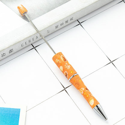 Easter Bunny Print Beadable Ballpoint Pens DIY Craft Supplies 12