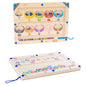 Wooden Magnetic Digital Maze Montessori Toys for Kids 3