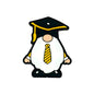 20pcs Silicone Focal Beads Graduation Gnome Wearing Graduation Cap