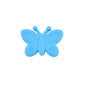 20pcs Silicone Focal Beads Butterfly Side Profile 10