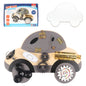Wooden Unlock Car Busy Board Montessori Toys for Toddlers