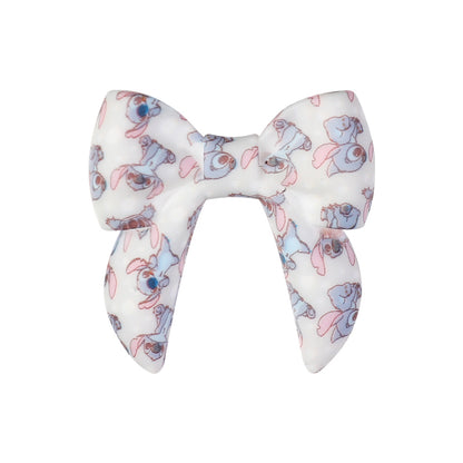 10Pcs Silicone 3D Focal Beads Colorful Bow Printed Shape 19